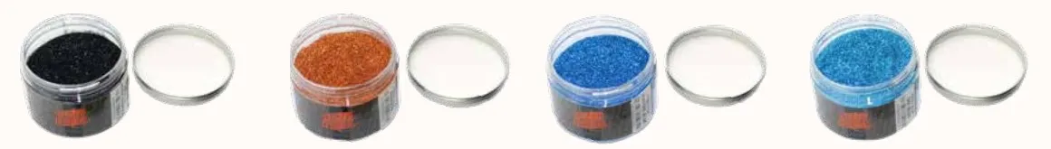 Botes de flakes Black Diamond, Bourbon, Electric Blue y Sky Blue